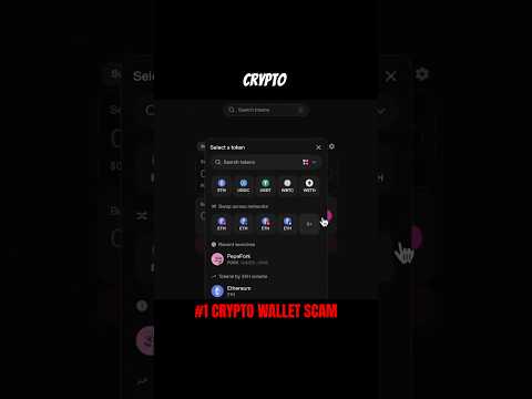 This is the most common crypto wallet scam!