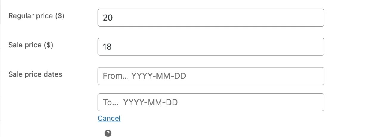scheduling a sale