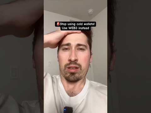 Stop using cold wallets for crypto