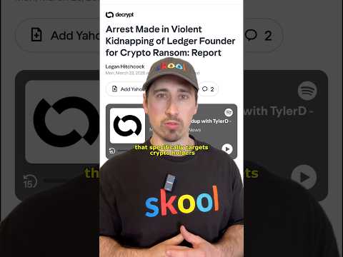 🚨 Ledger’s Co-Founder Kidnapped (UPDATE)