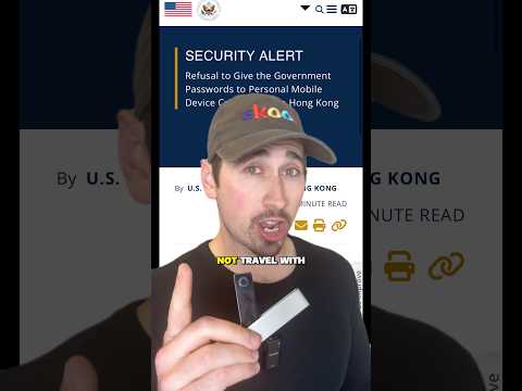 🚨WARNING: Don’t Travel with Crypto Wallets!