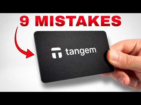 9 Tangem Wallet MISTAKES you NEVER want to make…