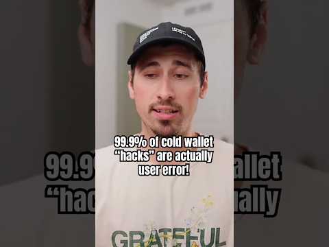 Cold wallets are virtually unhackable unless you do THIS…