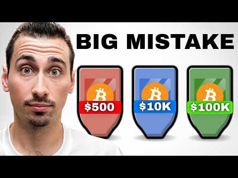 How To Secure Crypto at $500, $10K, and $100K+ (Most Aren't Doing THIS)