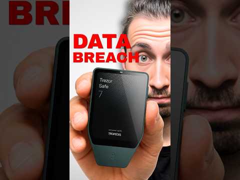Trezor Wallet Data Breach Explained in 60 Seconds!